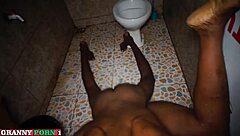 yo, my big-ass girlfriend got fucked on bathroom floor?