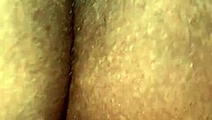 Wet dripping creamy pussy on display