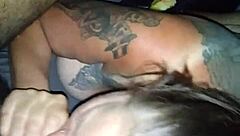 Wife Sucking That Huge Cock Like a Pro, You Gotta See This! 😍