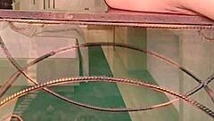 Mala Dvojka Rubs Her Shaved Pussy Hard