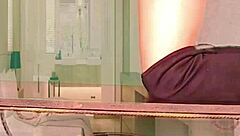 Mala Dvojka Rubs Her Shaved Pussy Hard