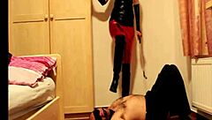 Submissive Girl Tied Up and Explored in Fetish Play Tonight