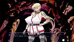 heroine ingrid explores her huge tits in episode 2