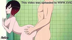 Rose relaxes after her workout session