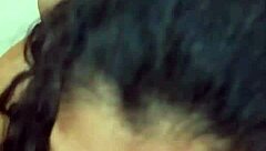 Latina Wife Gives Close-Up Blowjob Before Riding Her Husband