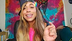 Srta X explores her desires as a Brazilian babe pornstar