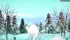 Elsa From Frozen Gets Hard Sex in Full Fantasy