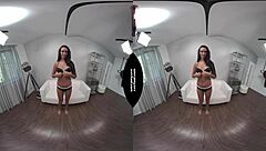 Czechcasting VR - super hot girl in casting interview.