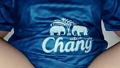 asian milf with big tits gets creampied in thai homemade amateur setting, bursting with passion.