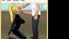 Adegan BDSM deepthroat ganas yang sedap gila!