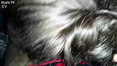 이 밀프가 인터레이셜 블로우잡 가르쳐주며 큰 검은 자지로 테이징!