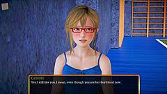 금발 캐릭터랑 하는 새 가족 게임