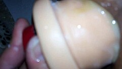 using dildo toys in the video