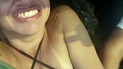 Driver Provokes MILF Until She Gives Blowjob in Car!