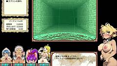 Danero plus live play part 1: challenging the god game with four bitches dungeon exploration