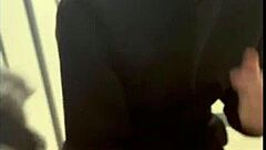 I saw this guy jerking off, so I joined in to suck him off real good.