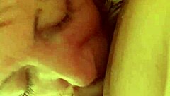 Roxanne and Xander performing slutty cock sucking in homemade blowjob