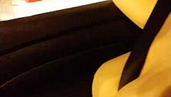 showing big tits in traffic?