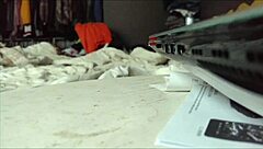 fucking my ex-wife hard in the bedroom, she's moaning so loud 😩💦