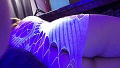 He grabbed my ass while I sucked his cock!