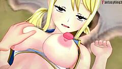 Lucy Heartfilia Passionately Sucks Dick in Fairy Tail Full Version by Sheer Fantasyking3.