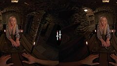 hey jenny, show us that wild side in dark room vr!