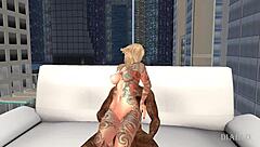 afternoon delight with 3d cartoon ass pussy tits sex