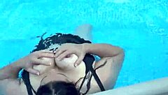 Beautiful Girls Enjoy Pool Time