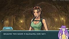 Star Chanel 34: Lara Croft's intense blowjob in hentai game action. Early part 92 shows wild skills.