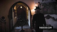 Perv Priest Gives Cock To Nympho Lesbians Spencer Bradley And Mona Azar