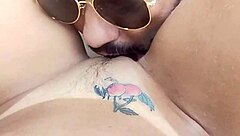 Wild Pool Fuck with Cum Bath in Delicious Mouth!