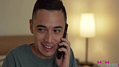 Stepmom Charlie Valentine bends over for a hardcore missionary pounding. She craves a deepthroat creampie in cowgirl style!