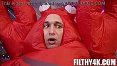 uhh, cosplayin stepmom caught me in unexpected threesome with johnny love, naomi foxxx, skyla sun... oops