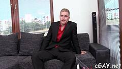 Sexy gay clips hinting at passionate encounters