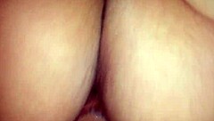 Girl expertly strokes my cock for a messy pussy finish