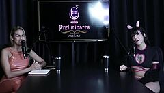 Want to do a One Piece cosplay orgy? A man needs good humor and pussy-licking skills, says Yummi Paradise in sheer red.