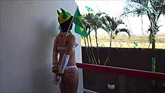raianebrazil tied up tight in brazilian bdsm slave scene