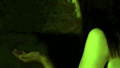 Graceful dance showcasing her nude body