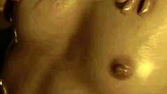 Graceful dance showcasing her nude body