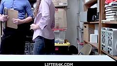 Damn, officer Mike Mancini bangs Izzy Lush doggy style! 🔥