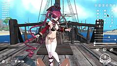 Captain horny sailing wants to fuck big breasted captain