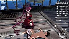 Captain horny sailing wants to fuck big breasted captain