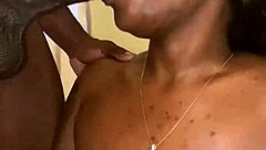 thick big titty babe sucks bbc then missionary fucks