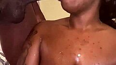 thick big titty babe sucks bbc then missionary fucks