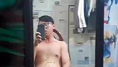 Vietnamese gay top with tattoos chats casually