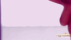 Hot Brunette Fucked Hard with Cum on Feet