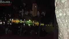 Can Bruna Santiny handle that big black cock in the park?