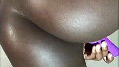 twerking hard on this vibrating dildo, feeling every inch 😈