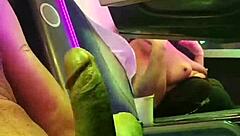 Milf Slut Tanned in Solarium Without Bra Gets Fucked Hard