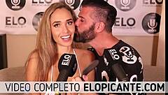 Elo Podcast Hits Briana Moon with Paddle in Spicy Room